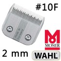 Testina da 2 mm 10F - Wahl Moser Ermilia