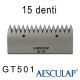 Pettine Sup. 15D GT501 - Aesculap