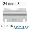 Pettine 3 mm 24D GT506 - Aesculap