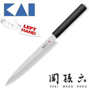 Yanagiba mancino 21 cm - Kai Seki Magoroku Kinju