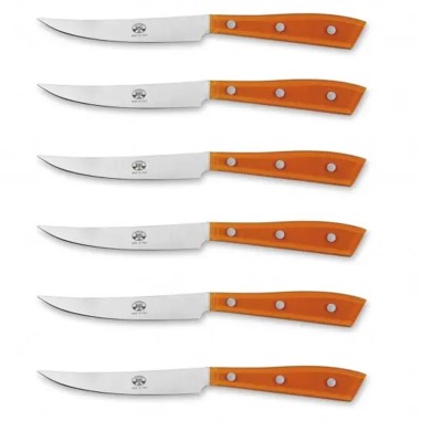 Set bistecca Compendio Arancio - Berti